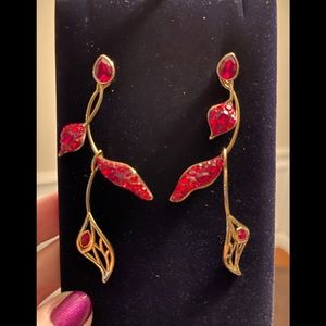 Swarovski Graceful Bloom Mobile Earrings, ATELIER collection